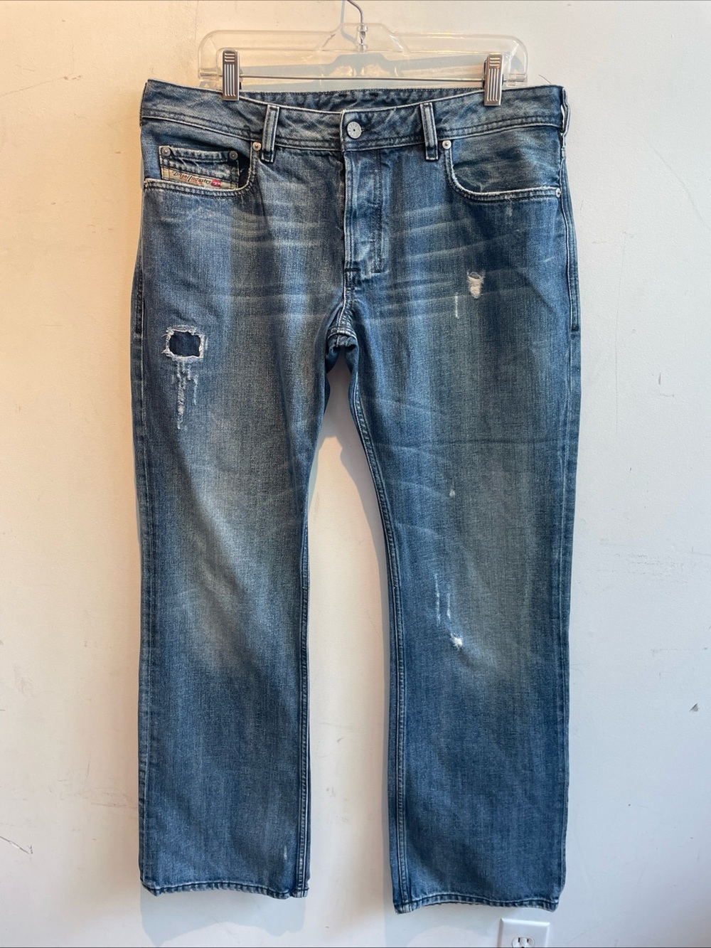 Diesel vintage Zathan bootcut jeans distressed